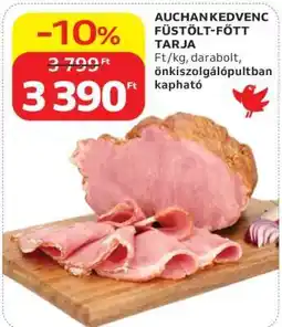 Auchan Auchan Kedvenc Füstölt-főtt Tarja ajánlat