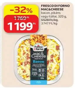 Auchan Fresco di Forno Mac & Cheese ajánlat