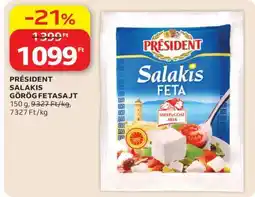 Auchan PRÉSIDENT SALAKIS GÖRÖG FETASAJT ajánlat
