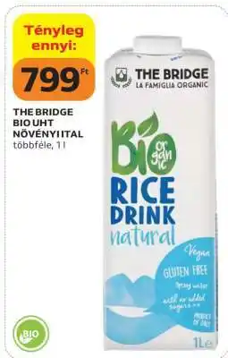 Auchan THE BRIDGE BIO UHT NÖVÉNYIITAL ajánlat