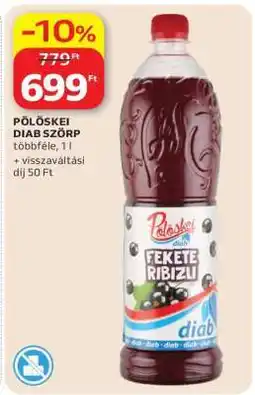 Auchan Pölöskei Diab Szörp ajánlat