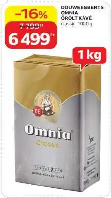 Auchan Douwe Egberts Omnia Őrölt Kávé ajánlat