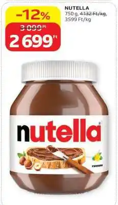 Auchan Nutella ajánlat