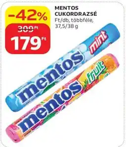Auchan Mentos cukordrazsé ajánlat