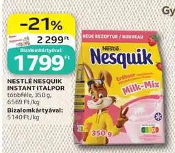 Auchan NESTLÉ NESQUIK INSTANT ITALPOR ajánlat