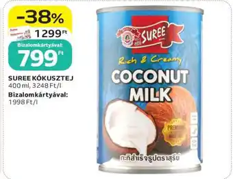 Auchan SUREE KÓKUSZTEJ ajánlat