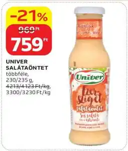 Auchan UNIVER SALÁTAÖNTET ajánlat