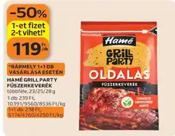 Auchan Hamé Grill Party Fűszerkeverék ajánlat