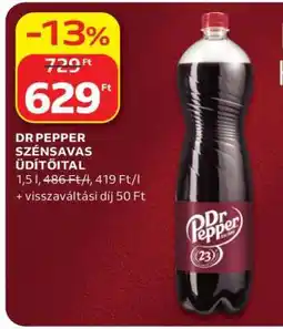 Auchan DR PEPPER SZÉNSAVAS ÜDÍTŐITAL ajánlat