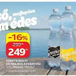 Auchan Szentkirályi Extra Dús Ásványvíz ajánlat