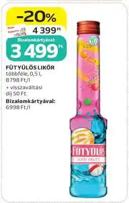 Auchan Fütyülős likőr ajánlat