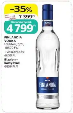 Auchan FINLANDIA Vodka ajánlat