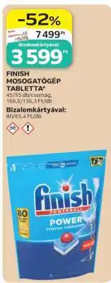Auchan FINISH Mosogatógép-tabletta ajánlat