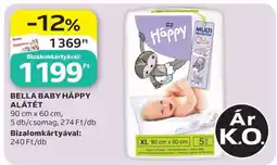 Auchan BELLA BABY HAPPY ALÁTÉT ajánlat