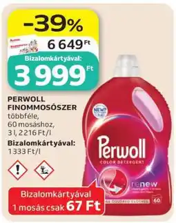 Auchan Perwoll finommosószer ajánlat