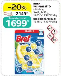 Auchan Bref WC-Frissítő ajánlat