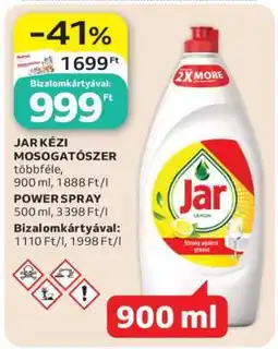 Auchan Jar kézi mosogatószer ajánlat
