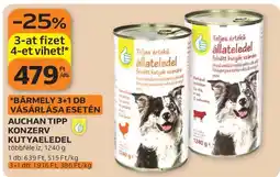 Auchan AUCHAN TIPP KONZERV KUTYAELEDEL ajánlat