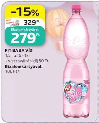 Auchan FIT BABA VÍZ ajánlat
