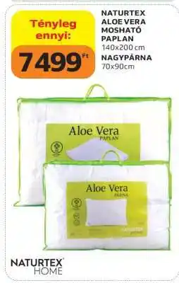 Auchan NATURTEX ALOE VERA MOSHATÓ PAPLAN ajánlat
