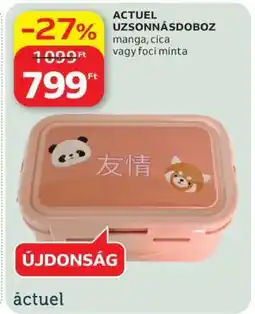 Auchan ACTUEL UZSONNÁSDOBOZ ajánlat