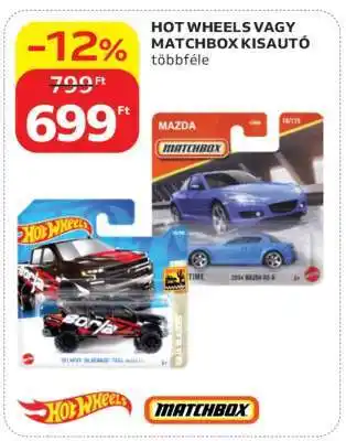HOT WHEELS VAGY MATCHBOX KISAUTÓ