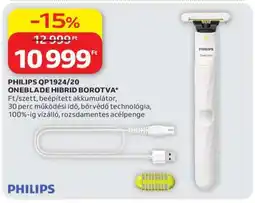 Auchan PHILIPS QP1924/20 ONEBLADE HIBRID BOROTVA ajánlat