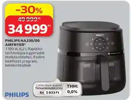 Auchan PHILIPS NA230/00 AIRFRYER ajánlat