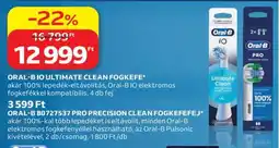 Auchan ORAL-B IO ULTIMATE CLEAN FOGKEFE ajánlat