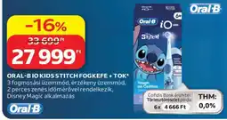 Auchan ORAL-B IO KIDS STITCH FOGKEFE + TOK ajánlat