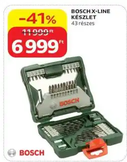 Auchan BOSCH X-LINE KÉSZLET ajánlat