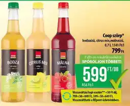 Coop Coop szörp ajánlat