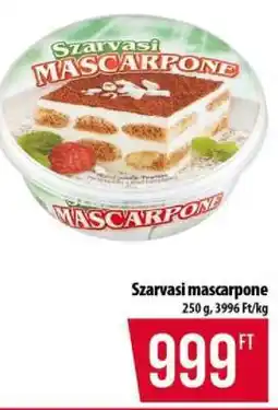 Coop SZARVASI Mascarpone ajánlat