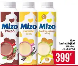 Coop Mizo ízesített tejital ajánlat