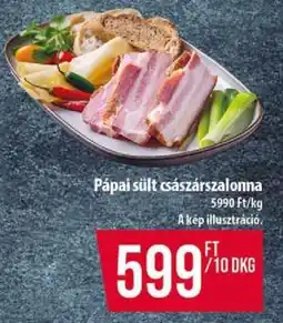 Coop Pápai sült császárszalonna ajánlat
