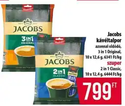 Coop Jacobs kávéitalpor ajánlat