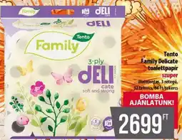 Coop Tento Family Delicate toalettpapír ajánlat