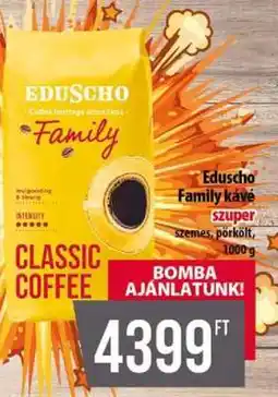 Coop EDUSCHO FAMILY KÁVÉ ajánlat