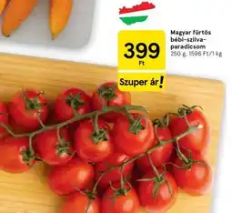 Tesco Magyar fürtös bébi-szilva-paradicsom ajánlat