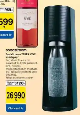 Tesco SodaStream TERRA CQC szódagép ajánlat