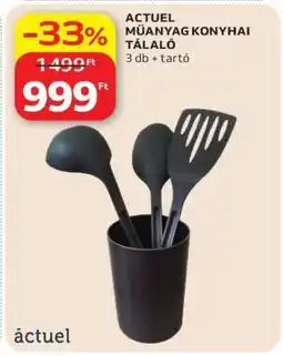 Auchan ACTUEL MŰANYAG KONYHAI TÁLALÓ ajánlat
