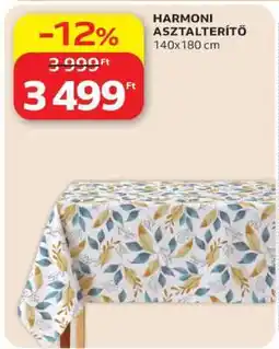 Auchan HARMONI ASZTALTERÍTŐ ajánlat