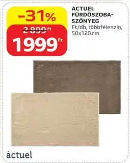 Auchan ACTUEL FÜRDŐSZOBA SZŐNYEG ajánlat