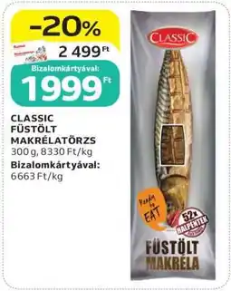 Auchan CLASSIC FÜSTÖLT MAKRÉLATÖRZS ajánlat