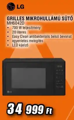 Expert Lg grilles mikrohullámú sütő mh6042d ajánlat