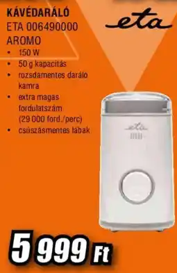 Expert Eta kávédaráló ajánlat