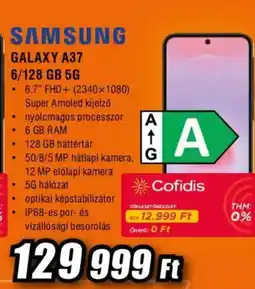 Expert samsung galaxy a37 6/128 gb 5g ajánlat