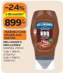 Auchan Hellmann's Grillszósz ajánlat
