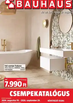 Bauhaus Bauhaus csempe Toskana ajánlat
