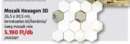 Bauhaus Mozaik Hexagon 3D ajánlat